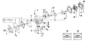 Page A Diagram and Parts List for 2620  Weed Eater Trimmer
